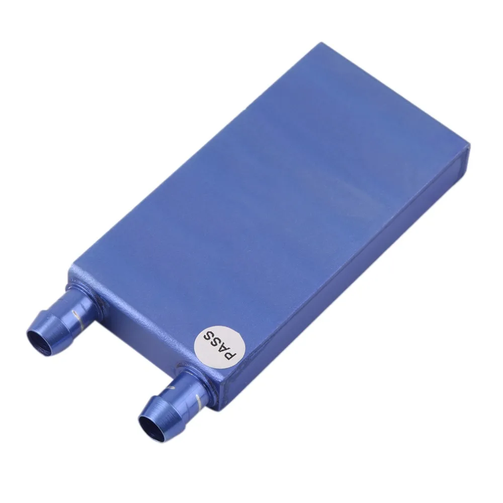 40*80*12mm Aluminium Water Cooling Waterblock Heatsink Block Liquid Cooler For CPU GPU Laser Head Industrial Control Cabinet Hot |
