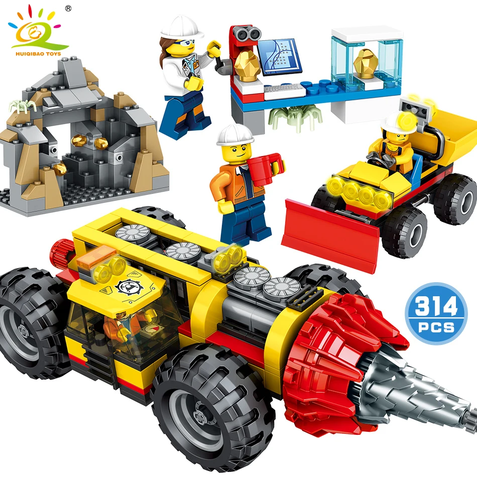 314Pcs Engineering Construction Heavy Mining Drilling Machine Building Blocks Legoing City Figures Bricks Toys Gift For Children
314Pcs Engineering Construction Heavy Mining Drilling Machine Building Blocks Legoing City Figures Bricks Toys Gift For Children