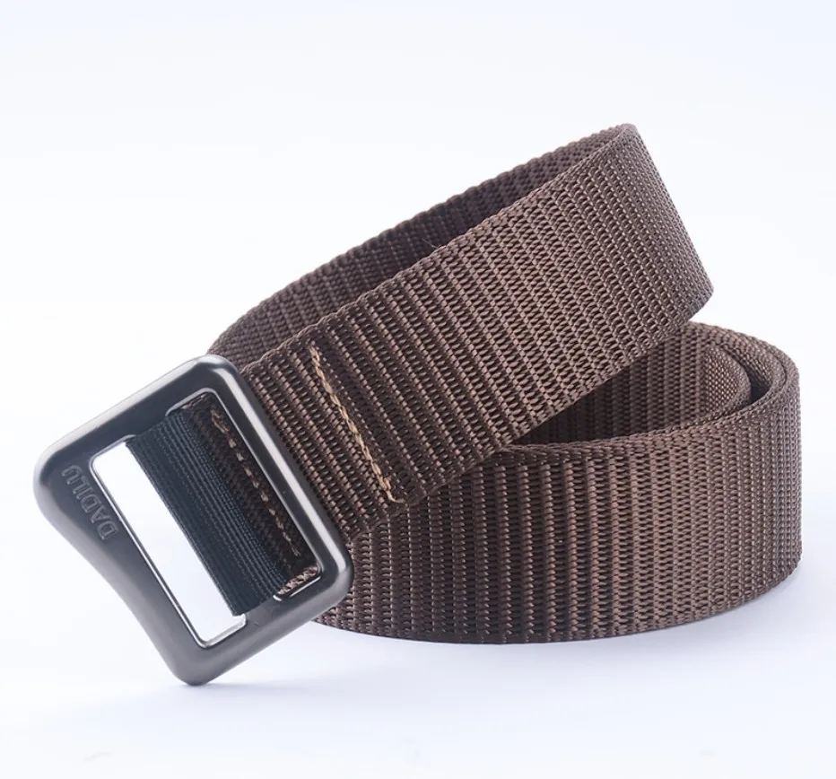 The new outdoor tactical canvas nylon casual belt word alloy buckle climbing men 's belt manufacturers hot sale
The new outdoor tactical canvas nylon casual belt word alloy buckle climbing men 's belt manufacturers hot sale