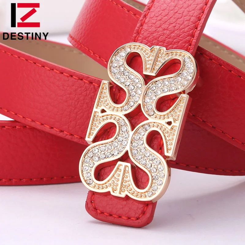 DESTINY Women Leather Belts Designer Brand Luxury Girls Ladies Female Belt Waist For Wedding Dress Jeans Ceinture Femme Vestidos
DESTINY Women Leather Belts Designer Brand Luxury Girls Ladies Female Belt Waist For Wedding Dress Jeans Ceinture Femme Vestidos