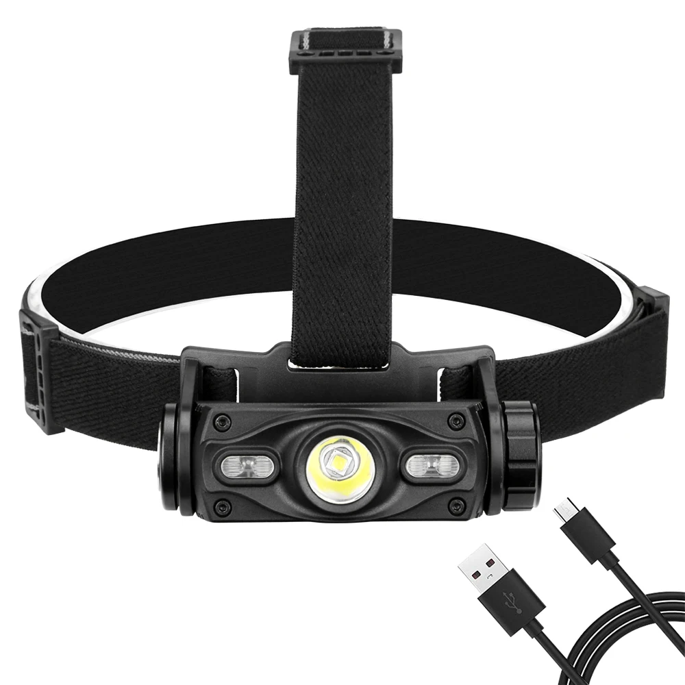 USB Rechargeable LED Headlamp 3 Modes White/Red/Blue Color LED Head Torch Lamp Work Light For Outdoor Night Fishing Hunting
USB Rechargeable LED Headlamp 3 Modes White/Red/Blue Color LED Head Torch Lamp Work Light For Outdoor Night Fishing Hunting
