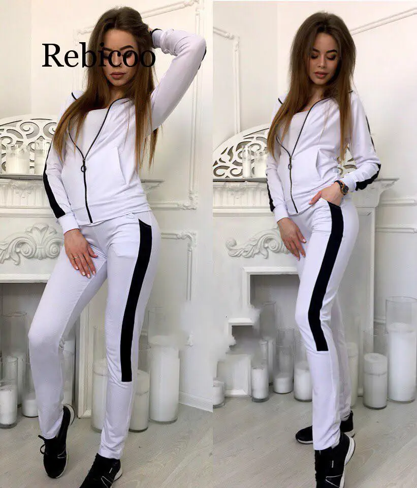 Women Casual Tracksuit Outfits Two Piece Set Women Slim Fit Sweatsuit Womens 2 Piece Set Women Fashion Color Tracksuits
Women Casual Tracksuit Outfits Two Piece Set Women Slim Fit Sweatsuit Womens 2 Piece Set Women Fashion Color Tracksuits