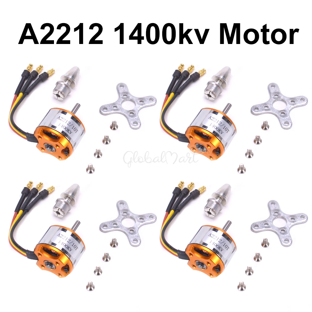 A2212 2212 1400KV 2-3S 3.17mm Outrunner Brushless Motor 10T for RC FPV Fixed Wing Airplane Aircraft Multicopter
A2212 2212 1400KV 2-3S 3.17mm Outrunner Brushless Motor 10T for RC FPV Fixed Wing Airplane Aircraft Multicopter