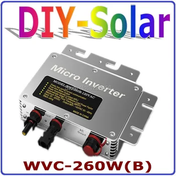 260W Grid Tie Inverter, Solar Power Inverter Input DC22V~50V Output AC90V~140V or AC180V~260V, MPPT Function for 300W 36V Panel
260W Grid Tie Inverter, Solar Power Inverter Input DC22V~50V Output AC90V~140V or AC180V~260V, MPPT Function for 300W 36V Panel