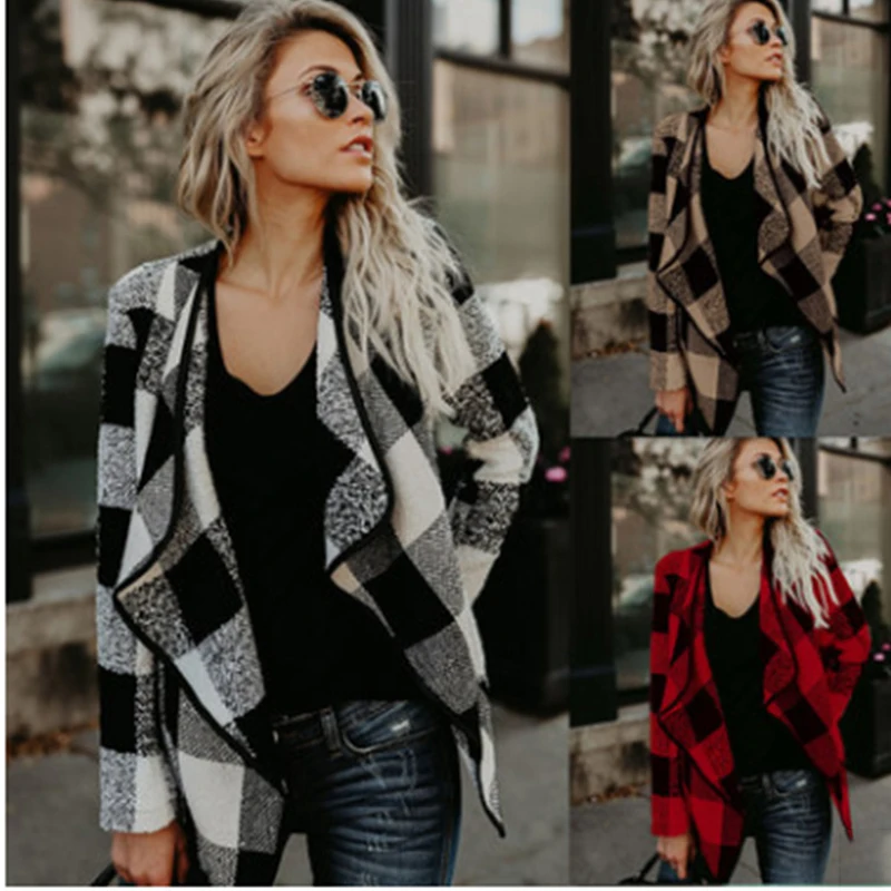 Spliced Thin lattice Knitted Short Top Cropped Female Ladies Cardigans Long Sleeve Streetwear Spring 2019
Spliced Thin lattice Knitted Short Top Cropped Female Ladies Cardigans Long Sleeve Streetwear Spring 2019