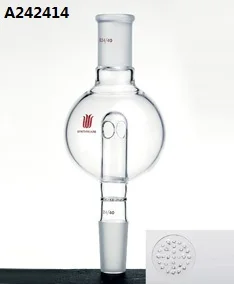 A242414 synthware,Adapter, Anti-Splash, with Perforated Plate, Upper Joint:24/40, Lower Joint:14/20, Capacity:100ml
A242414 synthware,Adapter, Anti-Splash, with Perforated Plate, Upper Joint:24/40, Lower Joint:14/20, Capacity:100ml
