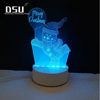 Snowman Dancing 3D Glow LED Lighting Toys Night Light with 7 Colors Changing Xmas Lamp with Remote Control
Snowman Dancing 3D Glow LED Lighting Toys Night Light with 7 Colors Changing Xmas Lamp with Remote Control