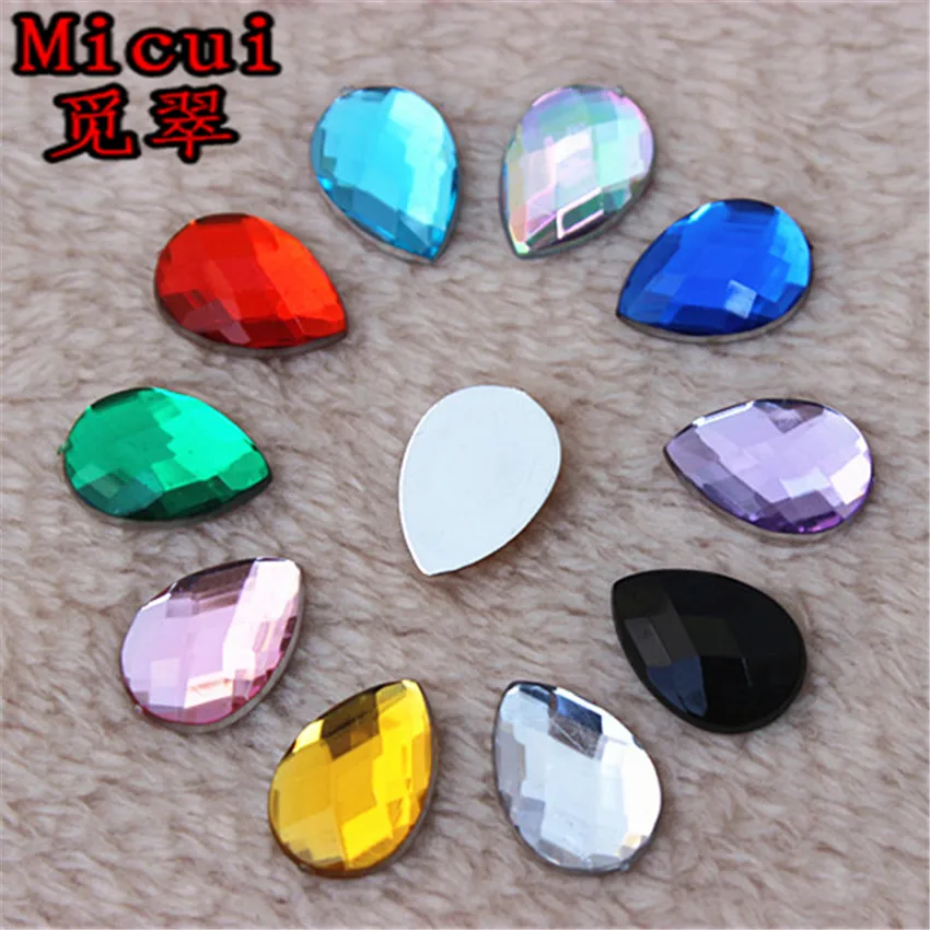 Micui 10*14mm Mix Color Crystals Flatback Rhinestones appliqu Drop Acrylic Crystal Strass Crystal Stones ZZ657
Micui 10*14mm Mix Color Crystals Flatback Rhinestones appliqu Drop Acrylic Crystal Strass Crystal Stones ZZ657