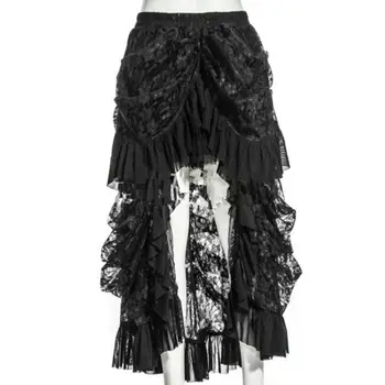 Black Multilayer Lace Long Victorian Burlesque Costumes Gothic Steampunk Clothing Skirt Sexy Skirts For Women Matching Corset
Black Multilayer Lace Long Victorian Burlesque Costumes Gothic Steampunk Clothing Skirt Sexy Skirts For Women Matching Corset