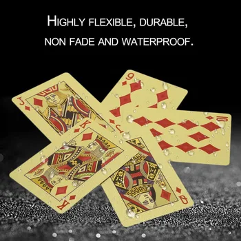 Portable Size Durable 24K Gold Foil Plated Playing Cards Adult Play Game Gold Foil Poker Card Playing Cards Best Gift free shipp
Portable Size Durable 24K Gold Foil Plated Playing Cards Adult Play Game Gold Foil Poker Card Playing Cards Best Gift free shipp