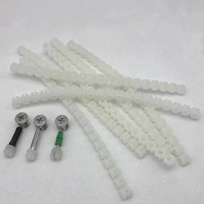 1000pcs Hot Nylon expansion nut three-in-one connector anchor tube plug For Cabinet Hinge Furniture fasteners
1000pcs Hot Nylon expansion nut three-in-one connector anchor tube plug For Cabinet Hinge Furniture fasteners