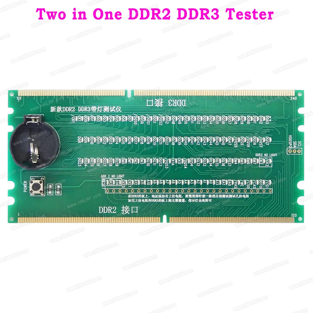 Two in One Desktop PC Motherboard Test Card DDR2 DDR3 / DDR4 RAM Memory Slot /LED Diagnostic Analyzer Tester Desktop Board
Two in One Desktop PC Motherboard Test Card DDR2 DDR3 / DDR4 RAM Memory Slot /LED Diagnostic Analyzer Tester Desktop Board