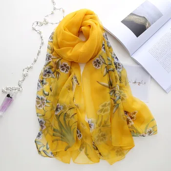 Scarf women Fashion Flower Long Soft Wrap Scarves Simulation Silk Shawl High quality casual Scarf Women 2019 W716
Scarf women Fashion Flower Long Soft Wrap Scarves Simulation Silk Shawl High quality casual Scarf Women 2019 W716