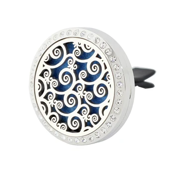 DIY Jewelry 30mm Stainless Steel Exquisite Patterns Round Car Aromatherapy Essential Oil Diffuser Magnetics Car Perfume Locket
DIY Jewelry 30mm Stainless Steel Exquisite Patterns Round Car Aromatherapy Essential Oil Diffuser Magnetics Car Perfume Locket