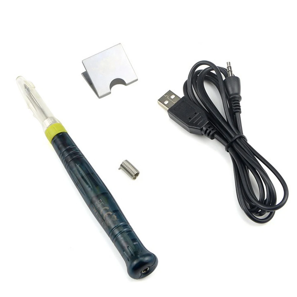 USB Soldering Iron Mini Portable Soldering Gun with LED Indicator Hot Iron Welding High Quality Heating Tool 5V 8W
USB Soldering Iron Mini Portable Soldering Gun with LED Indicator Hot Iron Welding High Quality Heating Tool 5V 8W