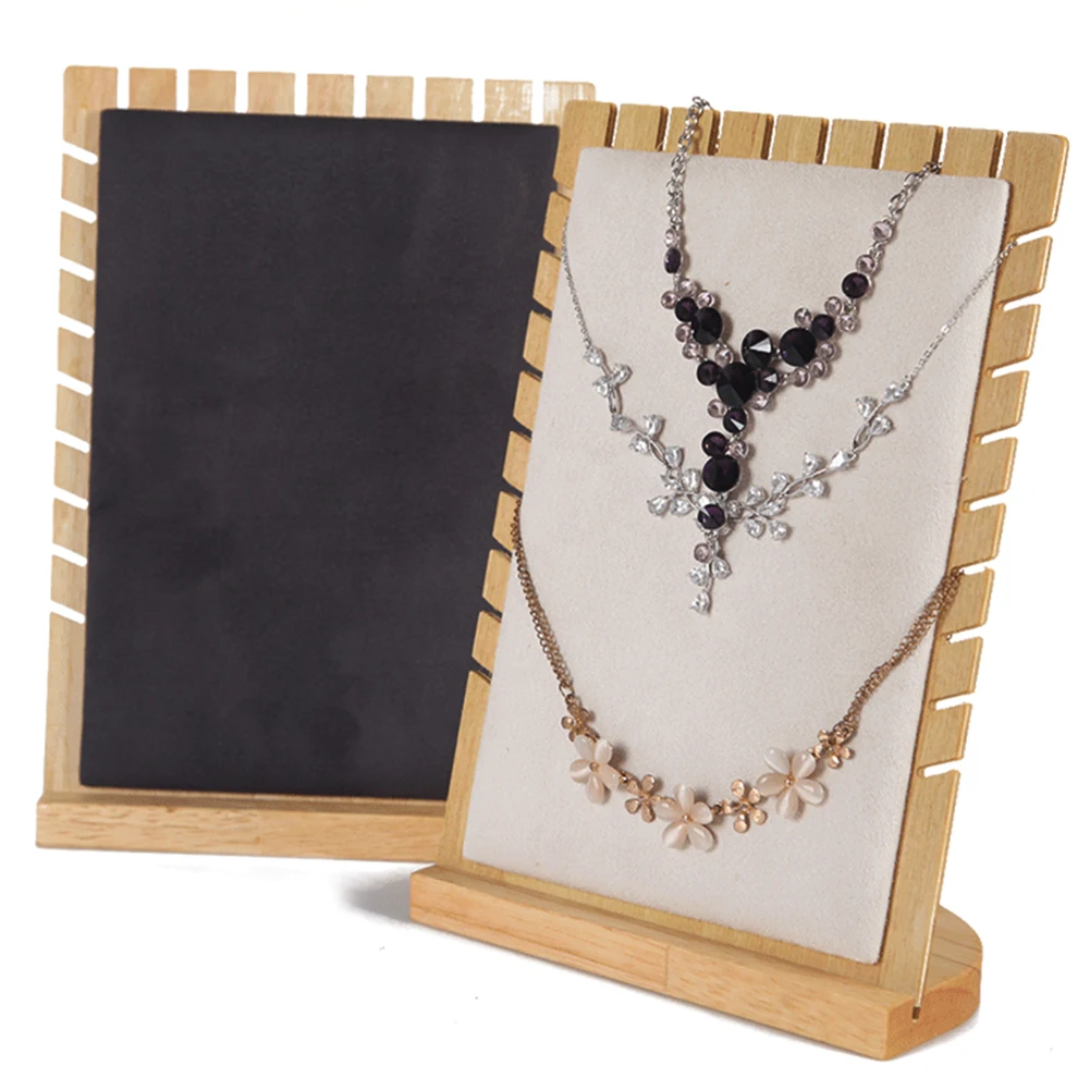 Jewelry Stand Necklace Holder Natural Bamboo Organizer Shelf Chain Simple Desktop Space Saving Practical Bracelet Display Rack
Jewelry Stand Necklace Holder Natural Bamboo Organizer Shelf Chain Simple Desktop Space Saving Practical Bracelet Display Rack