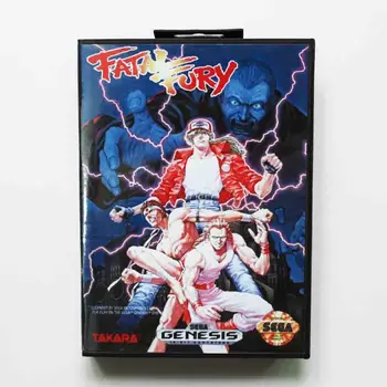 Fatal Fury Game Cartridge 16 bit MD Game Card With Retail Box For Sega Mega Drive For Genesis
Fatal Fury Game Cartridge 16 bit MD Game Card With Retail Box For Sega Mega Drive For Genesis