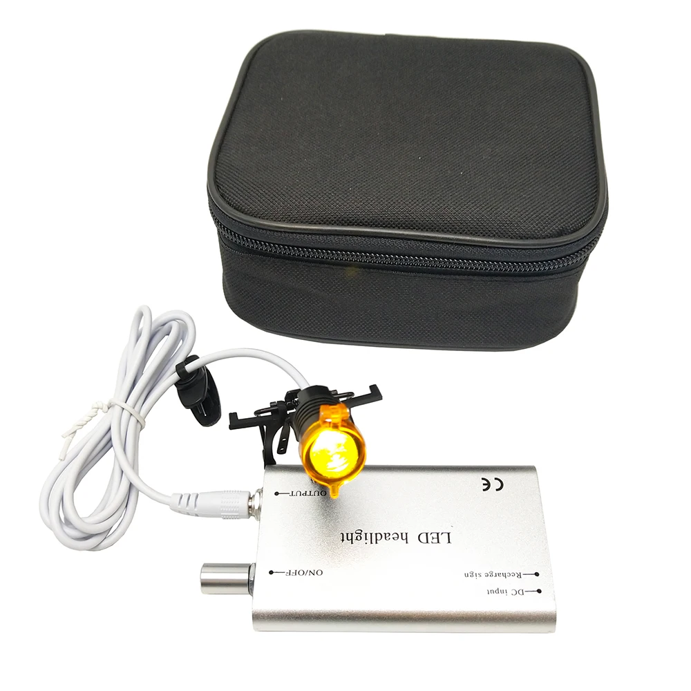 3W Clip Oral Dental LED Head Light Surgical dental LED Head Light Lamp for Dental Surgical Medical Binocular Loupes CE
3W Clip Oral Dental LED Head Light Surgical dental LED Head Light Lamp for Dental Surgical Medical Binocular Loupes CE
