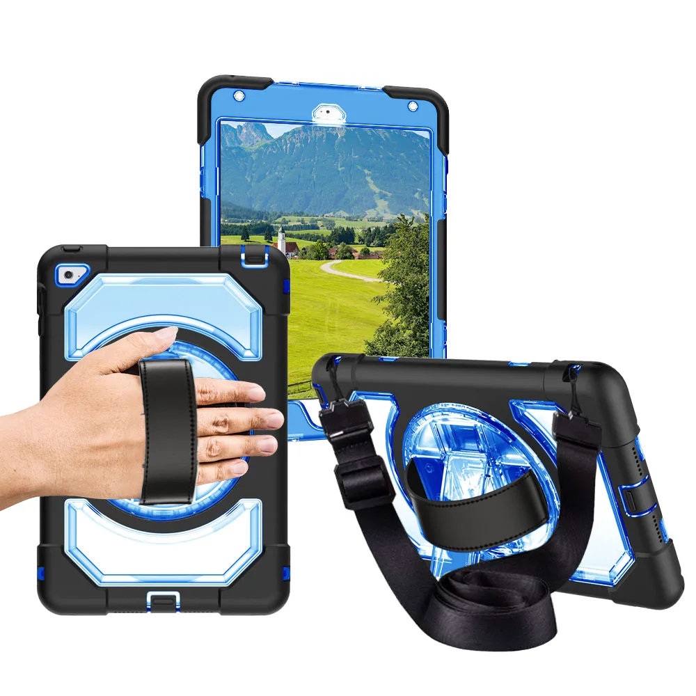 Miesherk for iPad Mini 4 7.9 inch 360 Degree Hand Rotating Case Silicon + PC Hidden Kickstand & Neck Strap Protective Cover
Miesherk for iPad Mini 4 7.9 inch 360 Degree Hand Rotating Case Silicon + PC Hidden Kickstand & Neck Strap Protective Cover