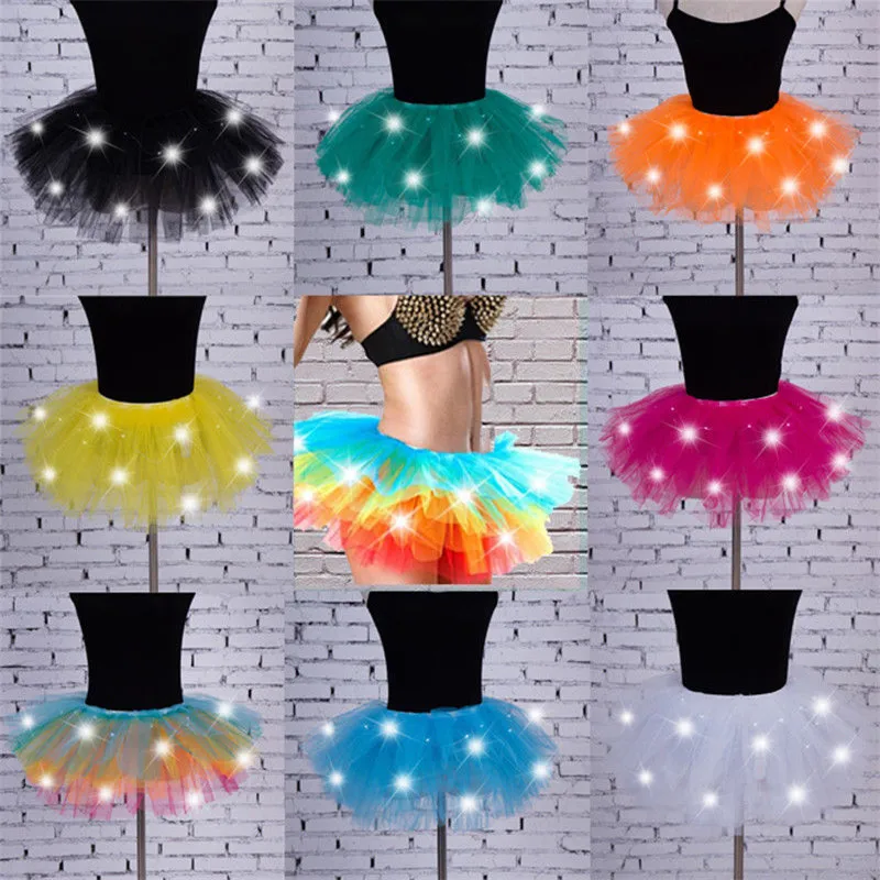 pudcoco Girls Halloween Tutu LED Short Skirts Party Ballet solid Layered Dancing Light skirts
pudcoco Girls Halloween Tutu LED Short Skirts Party Ballet solid Layered Dancing Light skirts