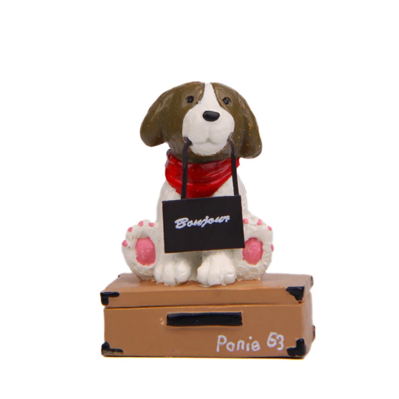 1pcs Zakka Puppy Sitting Position Figures Toys Kawaii Dog Resin Model Garden Stands Decor Decoration Props Ornaments
1pcs Zakka Puppy Sitting Position Figures Toys Kawaii Dog Resin Model Garden Stands Decor Decoration Props Ornaments