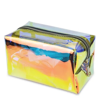 Fashion Women Laser Transparent PVC Zippers Cosmetic Bags Ladies Multifunctional Travelling Portable Storage Bags Make up Bags
Fashion Women Laser Transparent PVC Zippers Cosmetic Bags Ladies Multifunctional Travelling Portable Storage Bags Make up Bags