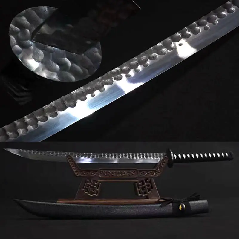 Handmade Black Samurai Fighting Knife Full Tang High Manganese Steel Blade Sharp Outdoors/Hunting Dao Sword Katana
Handmade Black Samurai Fighting Knife Full Tang High Manganese Steel Blade Sharp Outdoors/Hunting Dao Sword Katana
