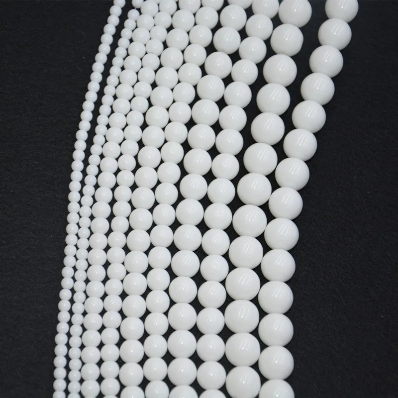 Natural Stone Beads Tridacna Stone White Round Beads for Jewelry Making Diy Bracelet Necklace 15.5" Pick Size 4/6/8/10/12 mm
Natural Stone Beads Tridacna Stone White Round Beads for Jewelry Making Diy Bracelet Necklace 15.5" Pick Size 4/6/8/10/12 mm