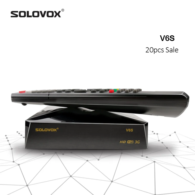 Solovox 20PCS V6S DVB-S/S2 Satellite Receiver Support CCCAM M3U Xtream Stalker, Mars TV Pro, Euro 6 line Server, France UK Live
Solovox 20PCS V6S DVB-S/S2 Satellite Receiver Support CCCAM M3U Xtream Stalker, Mars TV Pro, Euro 6 line Server, France UK Live