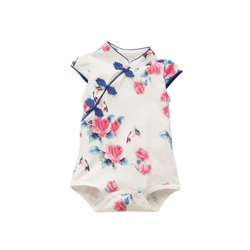 Baby Girls Clothes Summer Chinese Cheongsam Style Fashion Baby Girls Clothing Sets Newborn Body Set Outfits
Baby Girls Clothes Summer Chinese Cheongsam Style Fashion Baby Girls Clothing Sets Newborn Body Set Outfits