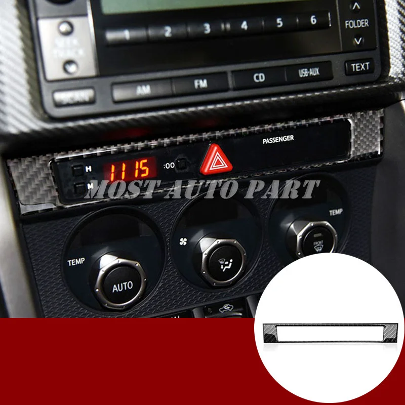 Carbon Fiber Console Control Frame Cover For Toyota 86 GT86 Scion FR-S 2012-2018
Carbon Fiber Console Control Frame Cover For Toyota 86 GT86 Scion FR-S 2012-2018