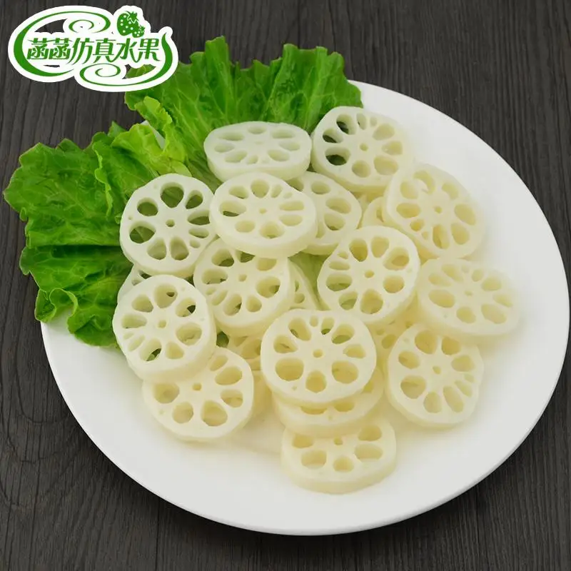 Artificial food pvc lotus fake vegetables lotus root slice model decoration toys
Artificial food pvc lotus fake vegetables lotus root slice model decoration toys