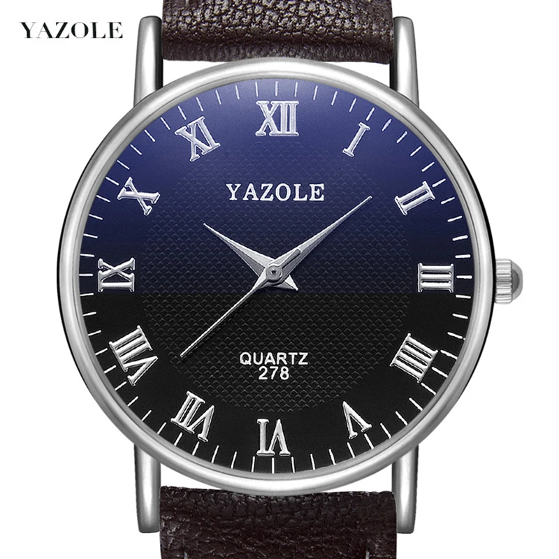 

Yazole Watch Simple Blu-ray Quartz Watch Analog Scale Trend Fashion Business Watch Relojes Hombre Relogio Masculino