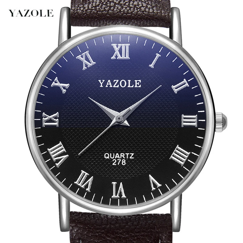 Yazole Watch Simple Blu-ray Quartz Watch Analog Scale Trend Fashion Business Watch Relojes Hombre Relogio Masculino
Yazole Watch Simple Blu-ray Quartz Watch Analog Scale Trend Fashion Business Watch Relojes Hombre Relogio Masculino