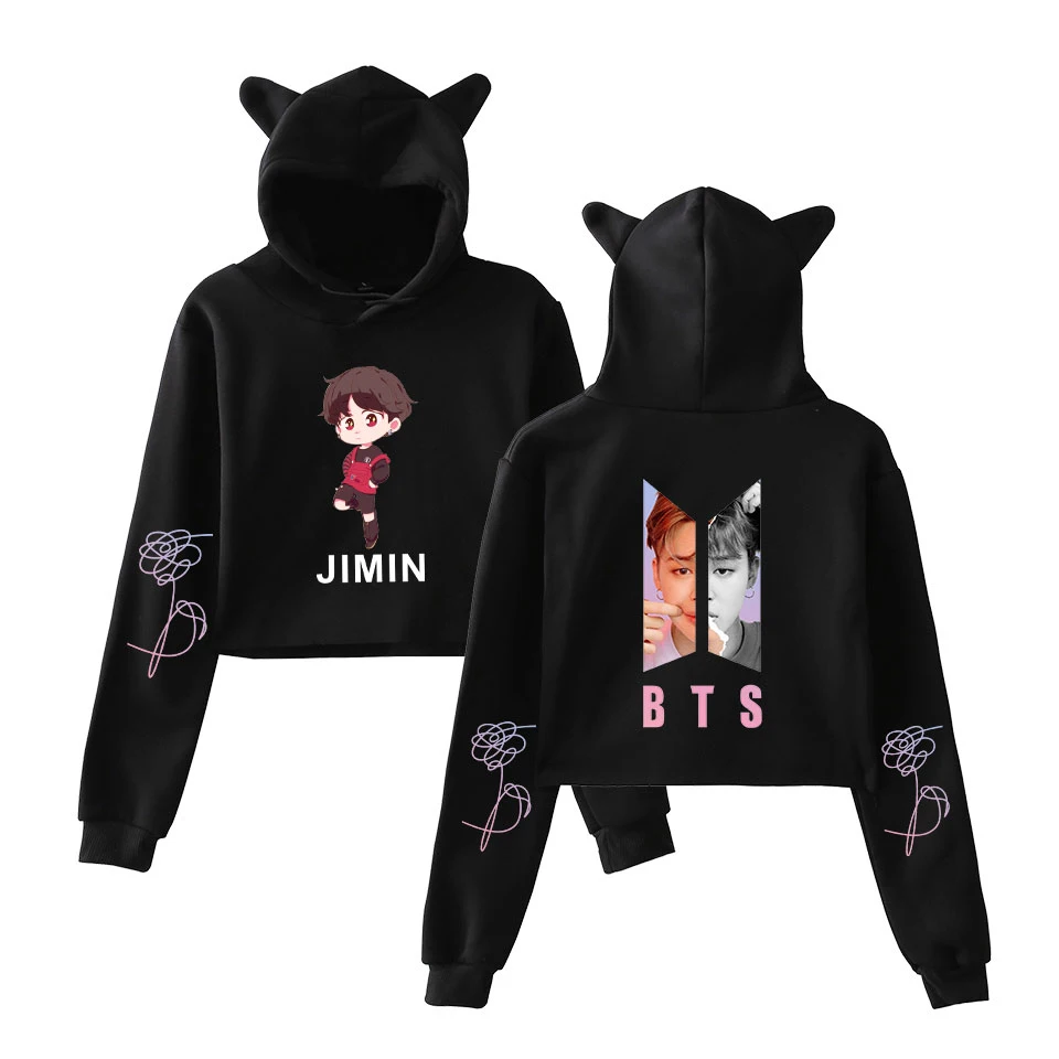 Drop shopping 2018 new women Cat ears hooded clothes SUGA RM JIN JHOPE JIMIN V JK love yourself album kpop clothes
Drop shopping 2018 new women Cat ears hooded clothes SUGA RM JIN JHOPE JIMIN V JK love yourself album kpop clothes