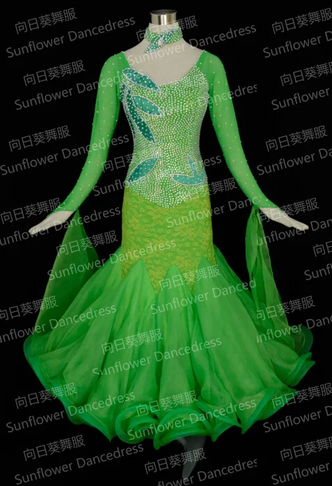 100% New Competition Slik organza ballroom Standard dance dress,dance clothing,stage wear,ballom dance wear,Waltz,2015 New
100% New Competition Slik organza ballroom Standard dance dress,dance clothing,stage wear,ballom dance wear,Waltz,2015 New
