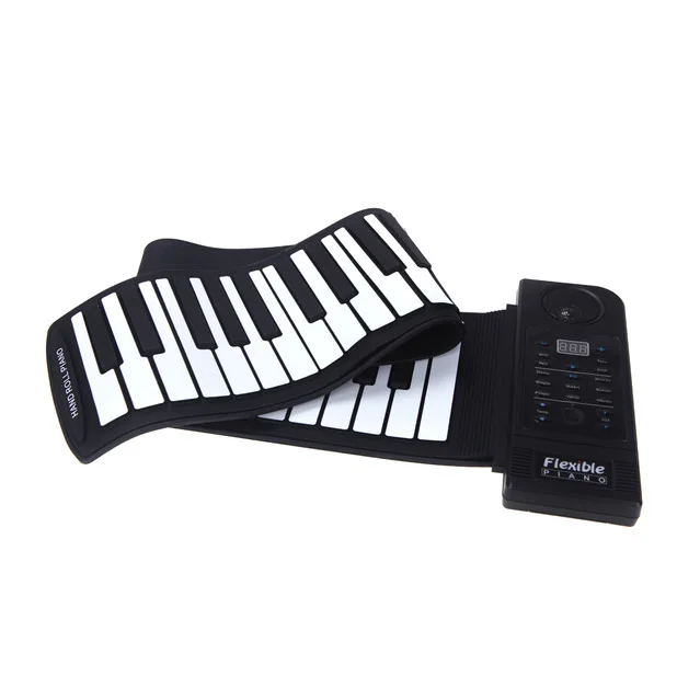TOP!-Flexible Piano 61 Keys Electronic Piano Keyboard Silicon Roll Up Piano Sustain Function USB Port with Loud Speaker(US plu
TOP!-Flexible Piano 61 Keys Electronic Piano Keyboard Silicon Roll Up Piano Sustain Function USB Port with Loud Speaker(US plu