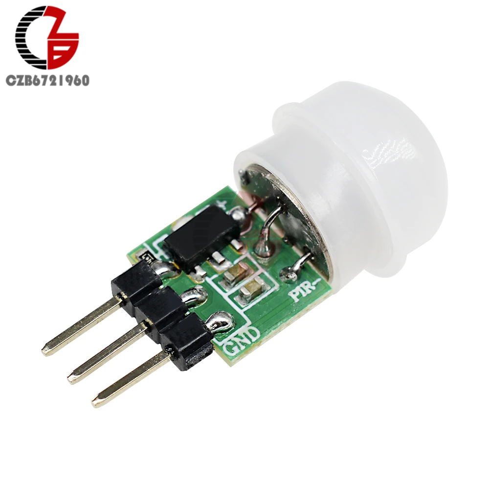 5Pcs DC 5V 12V Mini PIR Motion Sensor Switch Module IR Infrared Human Induction Sensor Detector Controller for LED Light AM312
5Pcs DC 5V 12V Mini PIR Motion Sensor Switch Module IR Infrared Human Induction Sensor Detector Controller for LED Light AM312