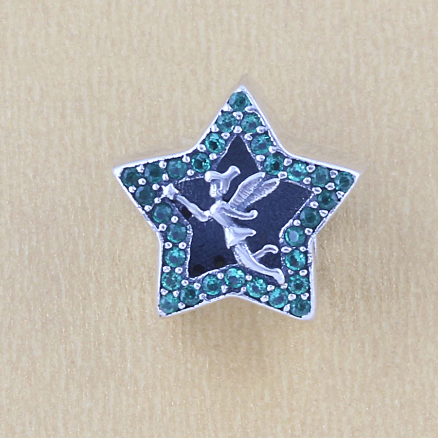 ZMZY Original 925 Sterling Silver Star Light Blue Crystal Solid Angel Charm Beads Fit pandora Bracelets DIY For Women Jewelry
ZMZY Original 925 Sterling Silver Star Light Blue Crystal Solid Angel Charm Beads Fit pandora Bracelets DIY For Women Jewelry