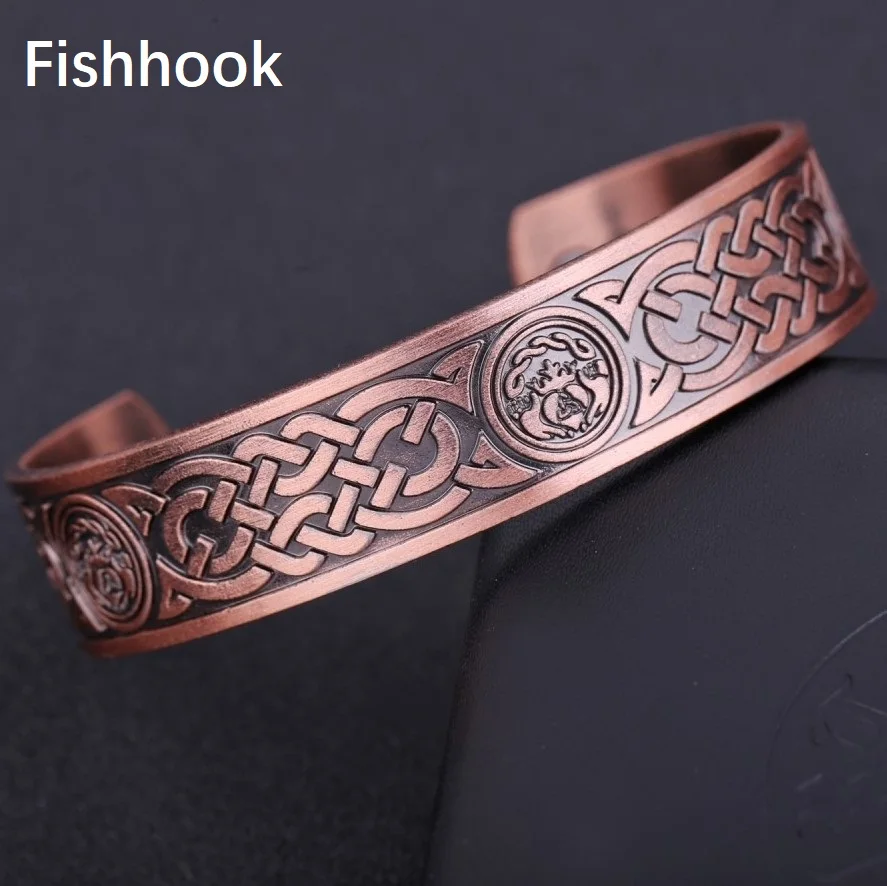 Fishhook Viking Knot Stylish Masculine Pewter Magnetic Bracelet Pain Therapy High Power Magnets Cuff Bracelets & Bangles
Fishhook Viking Knot Stylish Masculine Pewter Magnetic Bracelet Pain Therapy High Power Magnets Cuff Bracelets & Bangles