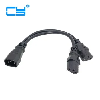 Single C14 to Dual C13 5-13R Short Power Y Type Splitter Adapter adaptor Cable 220V 10A Cord Prefix power line products
Single C14 to Dual C13 5-13R Short Power Y Type Splitter Adapter adaptor Cable 220V 10A Cord Prefix power line products