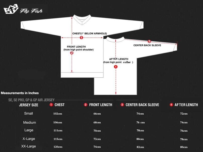 fly fish size