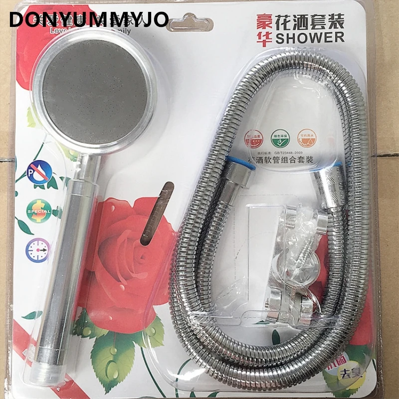 4 Colors Space Aluminum Shower Head Set With Chrome 40% Water Saving High Pressure Boost Bathroom Shower Head Holder And Hose
4 Colors Space Aluminum Shower Head Set With Chrome 40% Water Saving High Pressure Boost Bathroom Shower Head Holder And Hose