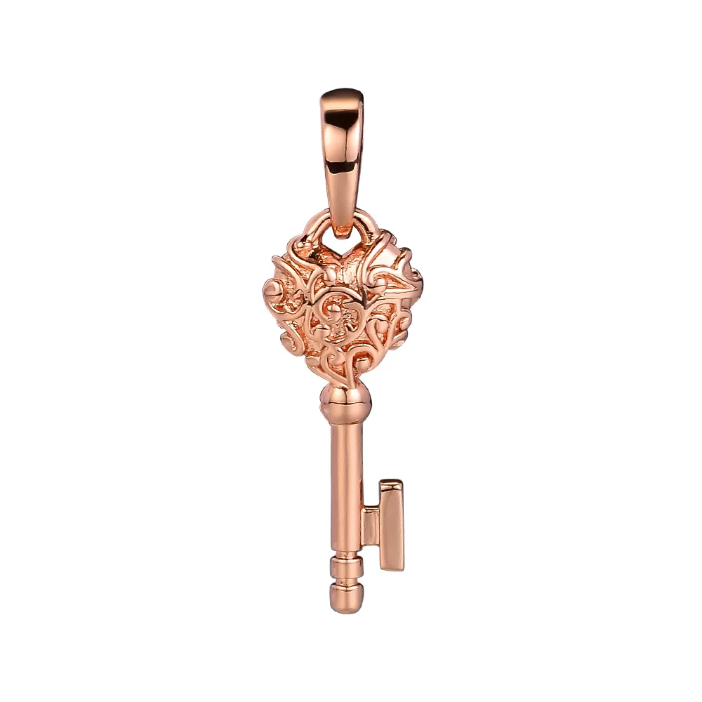 DIY Beads Charms Silver 925 Original Bracelet Sterling-Silver-Jewelry Rose Gold Regal Key Bead FOR jewelry Berloque Perles
DIY Beads Charms Silver 925 Original Bracelet Sterling-Silver-Jewelry Rose Gold Regal Key Bead FOR jewelry Berloque Perles