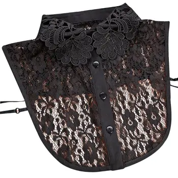 Women Embroidered Floral Lace Detachable Collars Blouse Sweater Round Neck Fake False Collar Detachable Sheer Solid
Women Embroidered Floral Lace Detachable Collars Blouse Sweater Round Neck Fake False Collar Detachable Sheer Solid