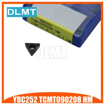 10PCS TCMT090208 HM YBC252 Carbide inserts Cutting Tool Turning Tools Carbide inserts Cutting Tool
10PCS TCMT090208 HM YBC252 Carbide inserts Cutting Tool Turning Tools Carbide inserts Cutting Tool