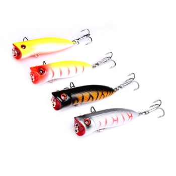 200pcs 5.5CM 5.5G 8# hooks Popper Plastic fishing lures crankbaits top Water pike trout Fishing Bait pesca fishing tackles
200pcs 5.5CM 5.5G 8# hooks Popper Plastic fishing lures crankbaits top Water pike trout Fishing Bait pesca fishing tackles