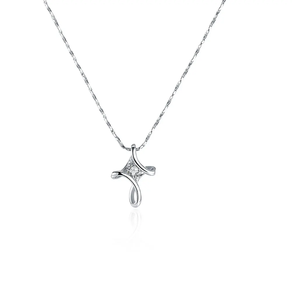 Simulated New White Crystal Zircon Cross Pendant 925 Sterling Silver&Gold Color&Rose Gold Color Crystal Pendant
Simulated New White Crystal Zircon Cross Pendant 925 Sterling Silver&Gold Color&Rose Gold Color Crystal Pendant