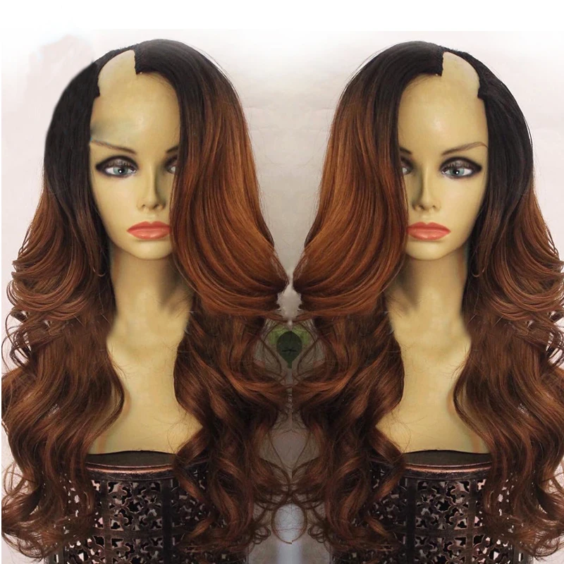 Simbeauty U Part Wig Side Part 1x4 Opening U Part Peruvian Wig Ombre Brown Body Wave Wig with Remy Human Hair Two Tone Color
Simbeauty U Part Wig Side Part 1x4 Opening U Part Peruvian Wig Ombre Brown Body Wave Wig with Remy Human Hair Two Tone Color