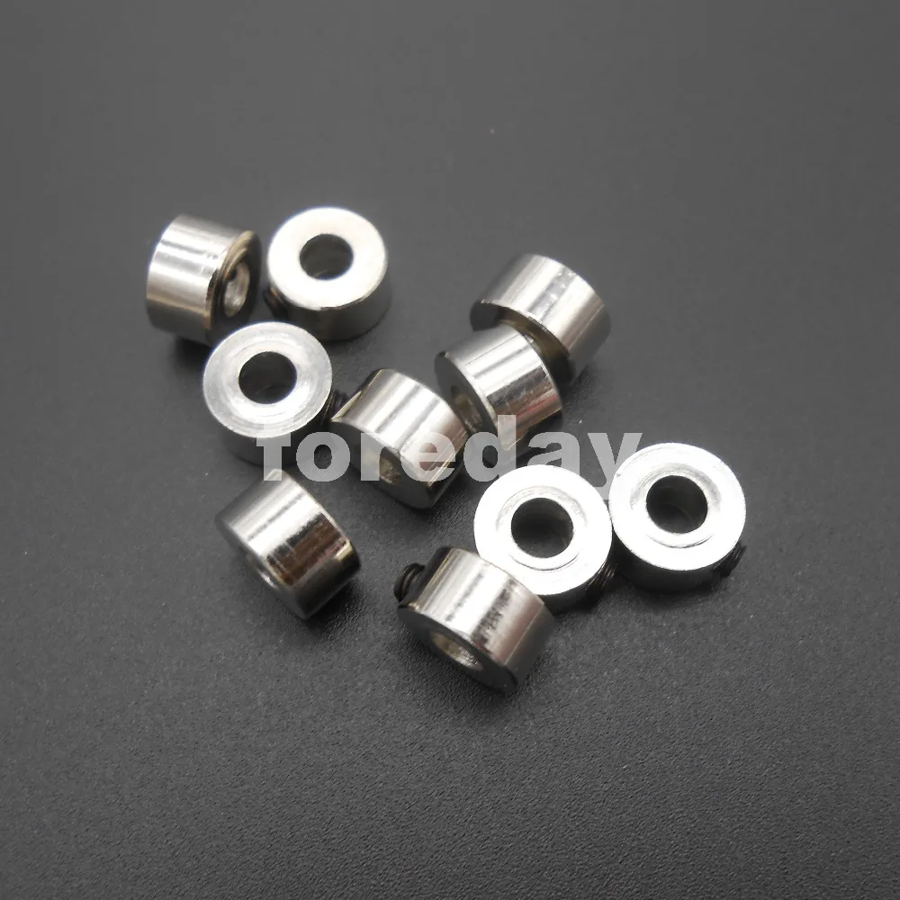 10PCS DIY 4mm 4.05mm M4 The Thickness 5mm metal Bushing axle sleeve Weight =1.8 g Stainless steel shaft sleeves 5MMX9MM *FD067
10PCS DIY 4mm 4.05mm M4 The Thickness 5mm metal Bushing axle sleeve Weight =1.8 g Stainless steel shaft sleeves 5MMX9MM *FD067
